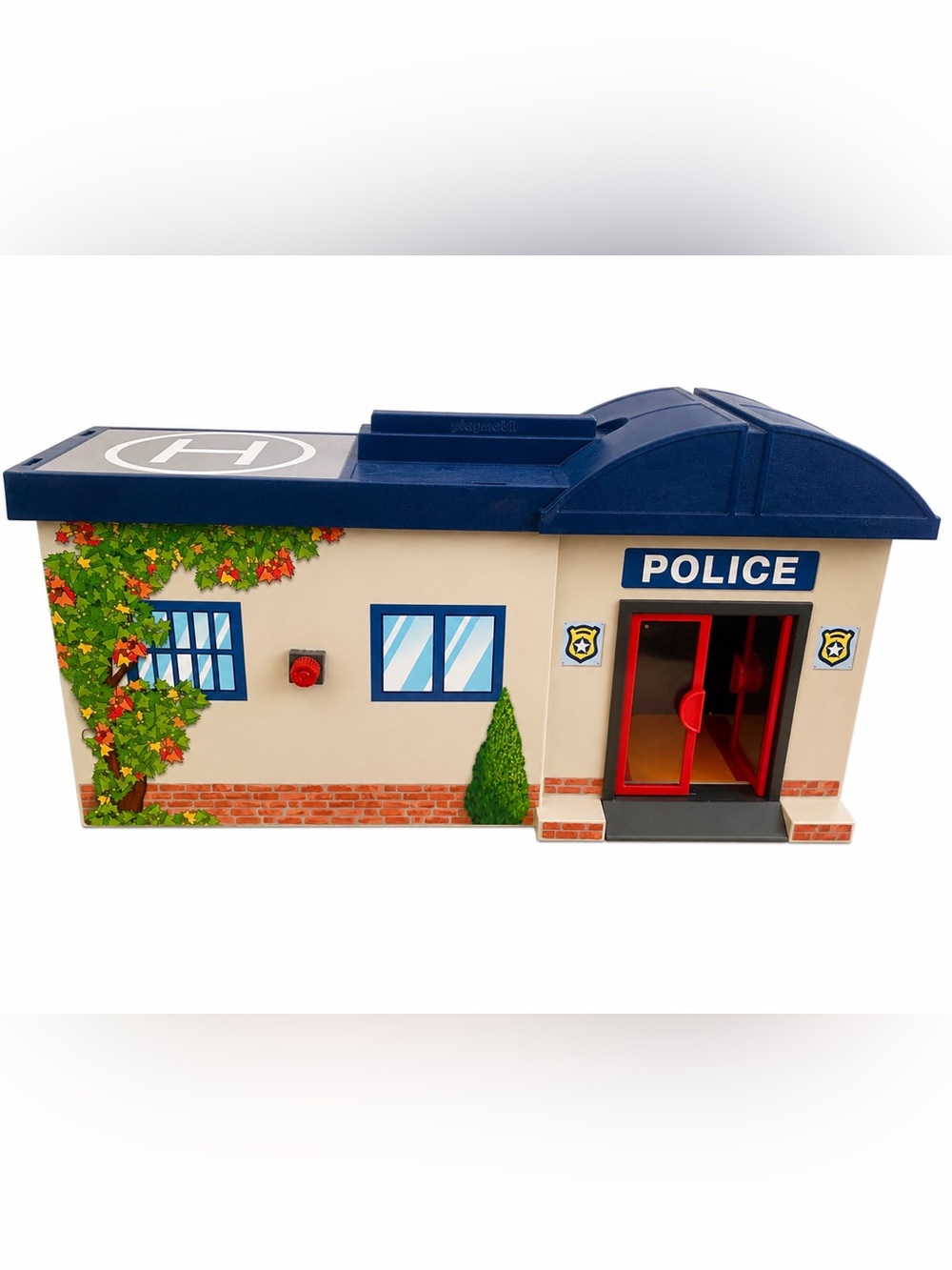 Playmobil Police Station Playset with Jail Cell & Helipad